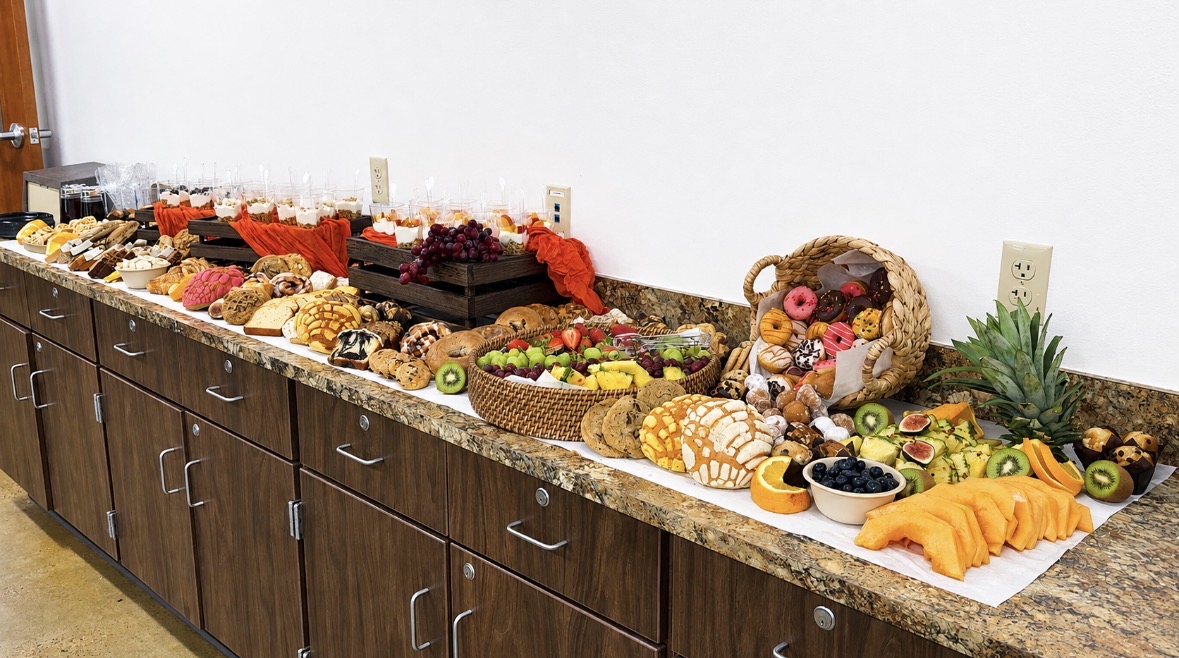 Artisan charcuterie board with premium selections